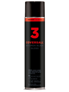 Molotow Coversall 3 (600ml) (Bitumen Black Gloss)