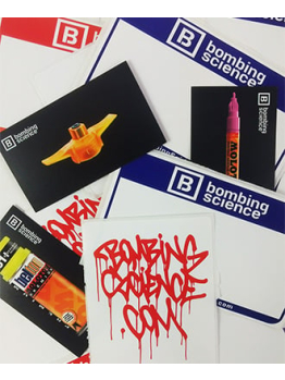 Bombing Science 60 Sticker Pack (Hello My Name Is)